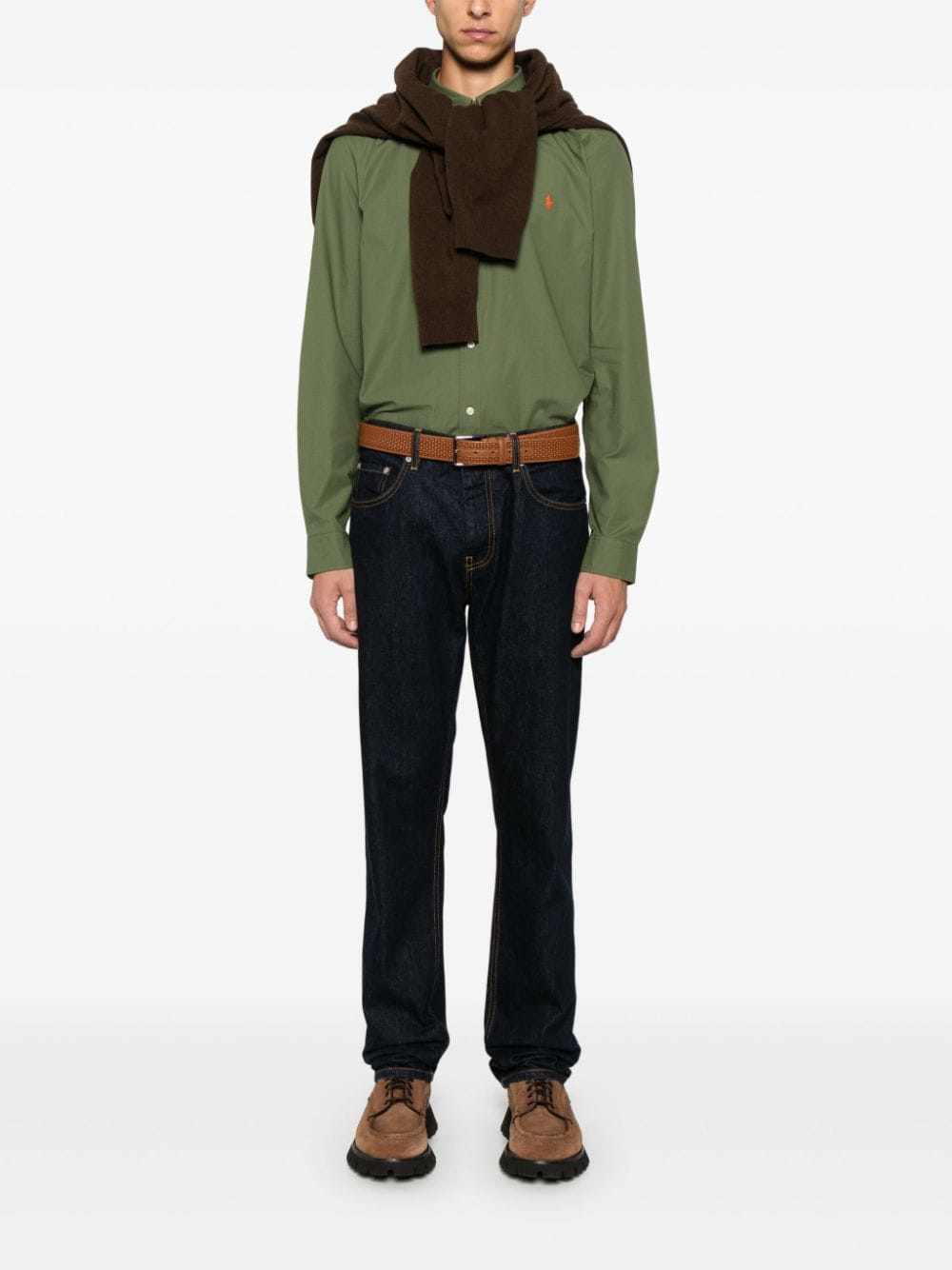 POLO RALPH LAUREN Slim Fit Stretch Poplin Shirt