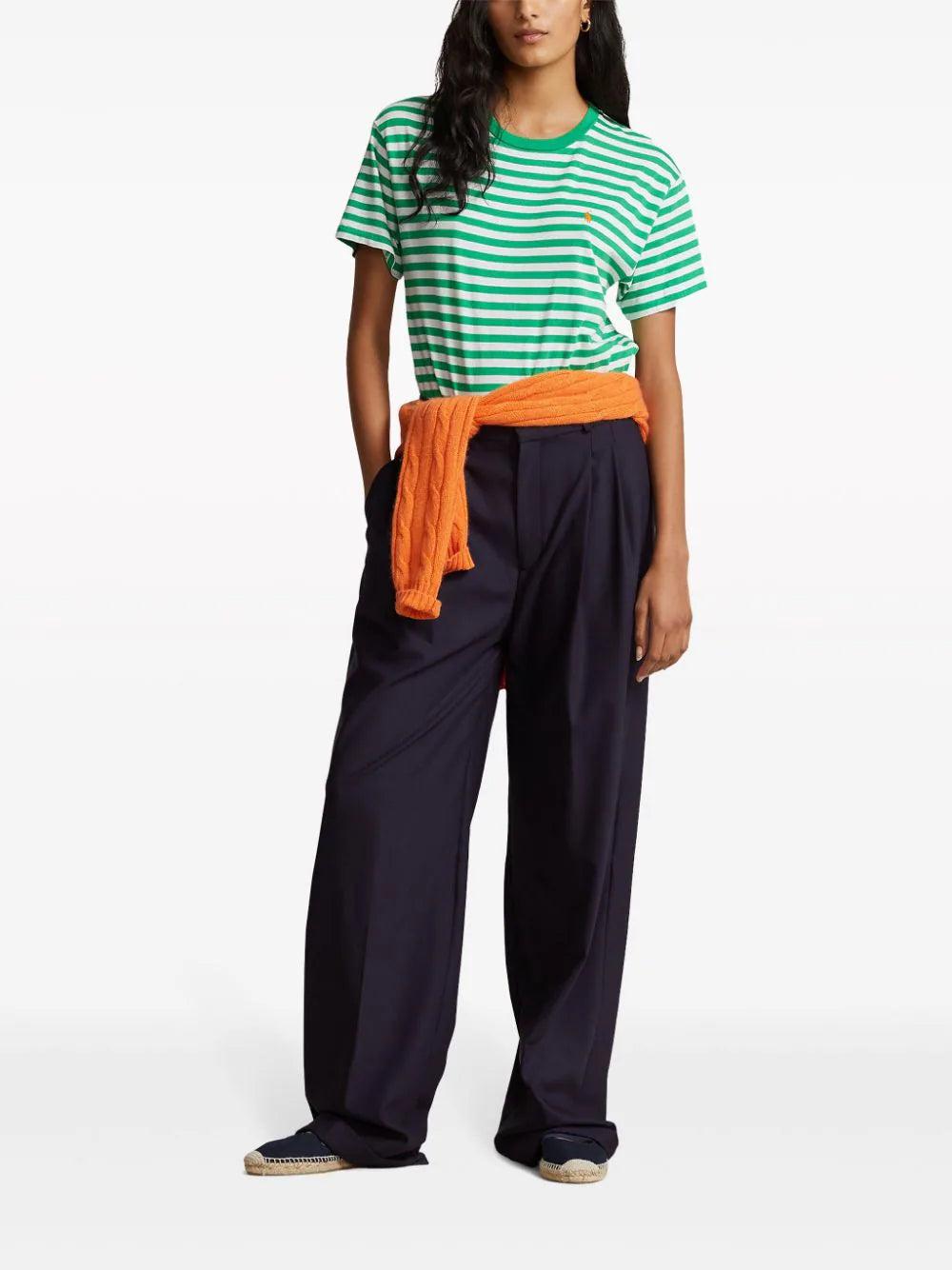 POLO RALPH LAUREN Striped Organic Cotton T-shirt