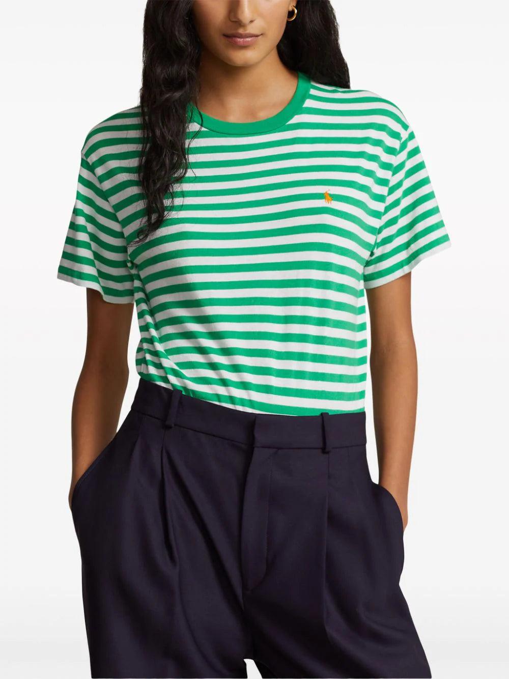 POLO RALPH LAUREN Striped Organic Cotton T-shirt