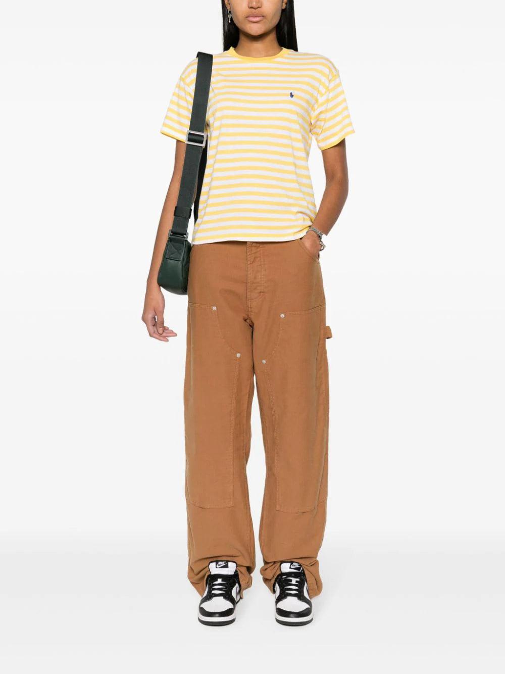 POLO RALPH LAUREN Striped Organic Cotton T-shirt