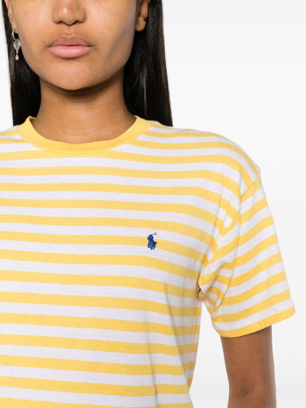 POLO RALPH LAUREN Striped Organic Cotton T-shirt