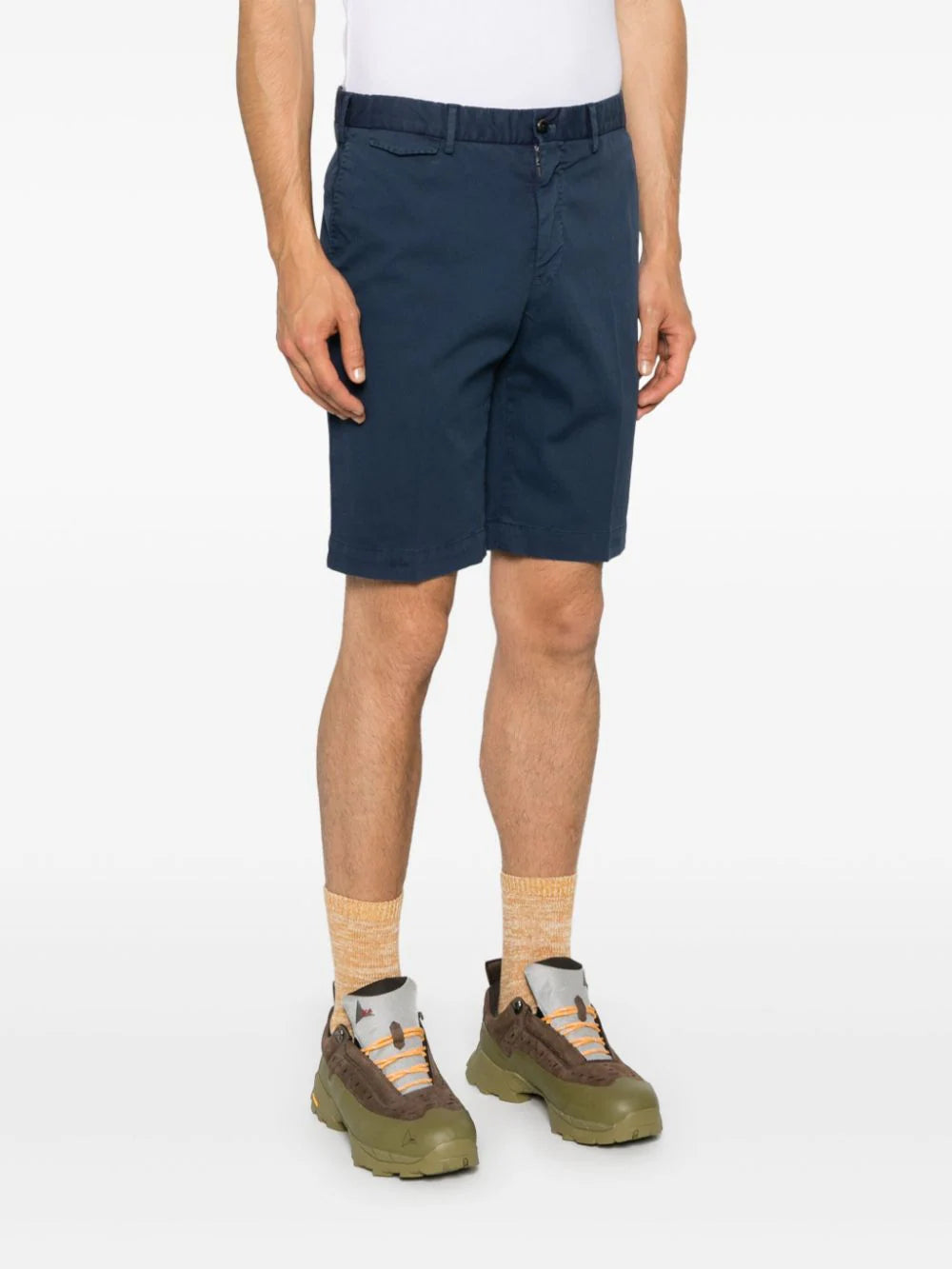 PT TORINO Bermuda Shorts In Stretch Cotton