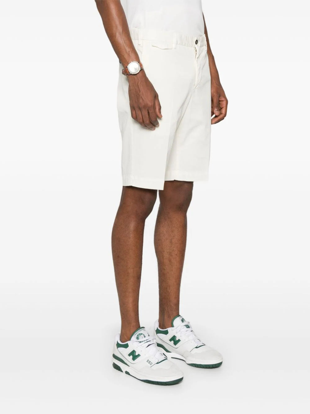 PT TORINO Bermuda Shorts In Stretch Cotton