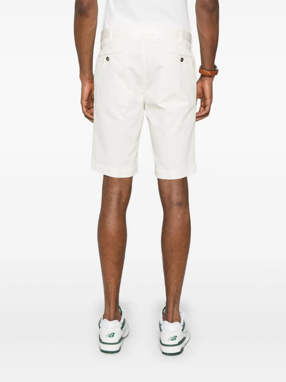 PT TORINO Bermuda Shorts In Stretch Cotton