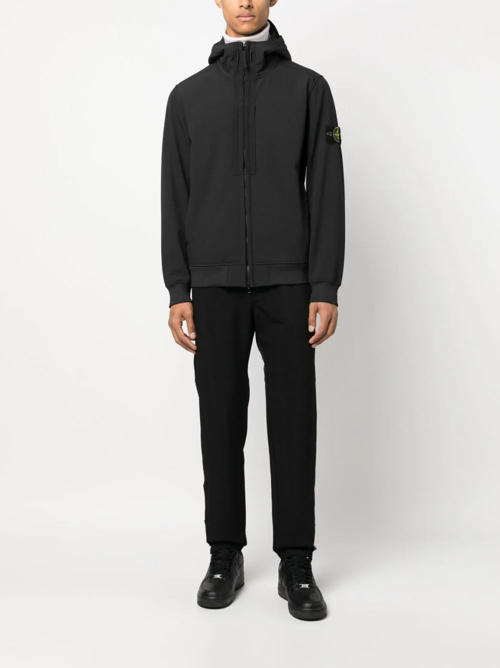 STONE ISLAND Q0122 Soft Shell-r_e.dye® Technology In Recycled Polyester