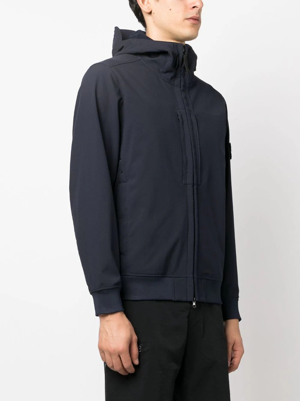 STONE ISLAND Q0122 Soft Shell-r_e.dye® Technology In Recycled Polyester