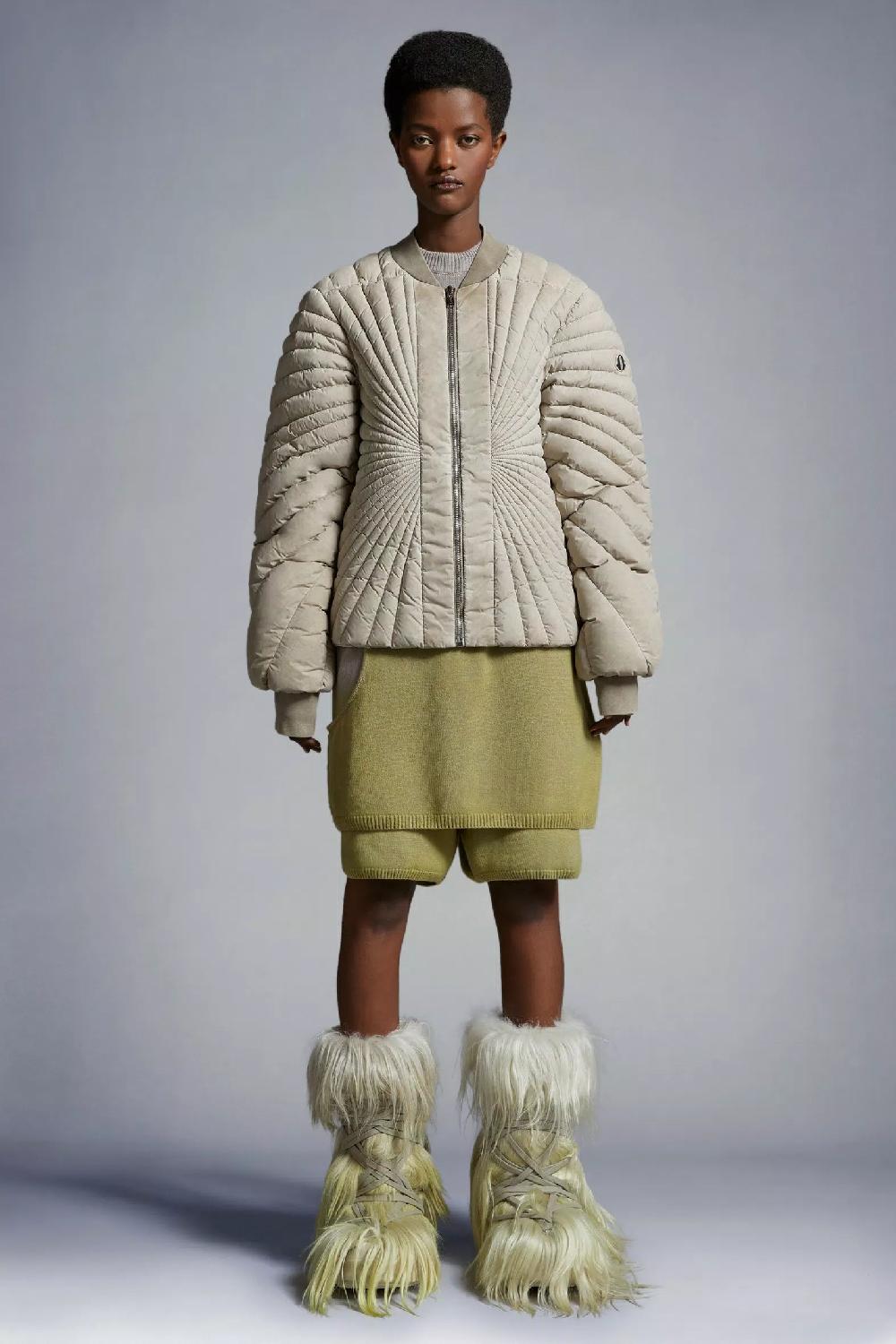 Moncler + Rick Owens Radiance Flight Down Bomber Jacket