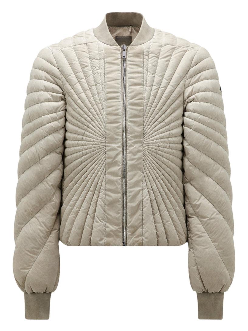 Moncler + Rick Owens Radiance flight down bomber jacket
