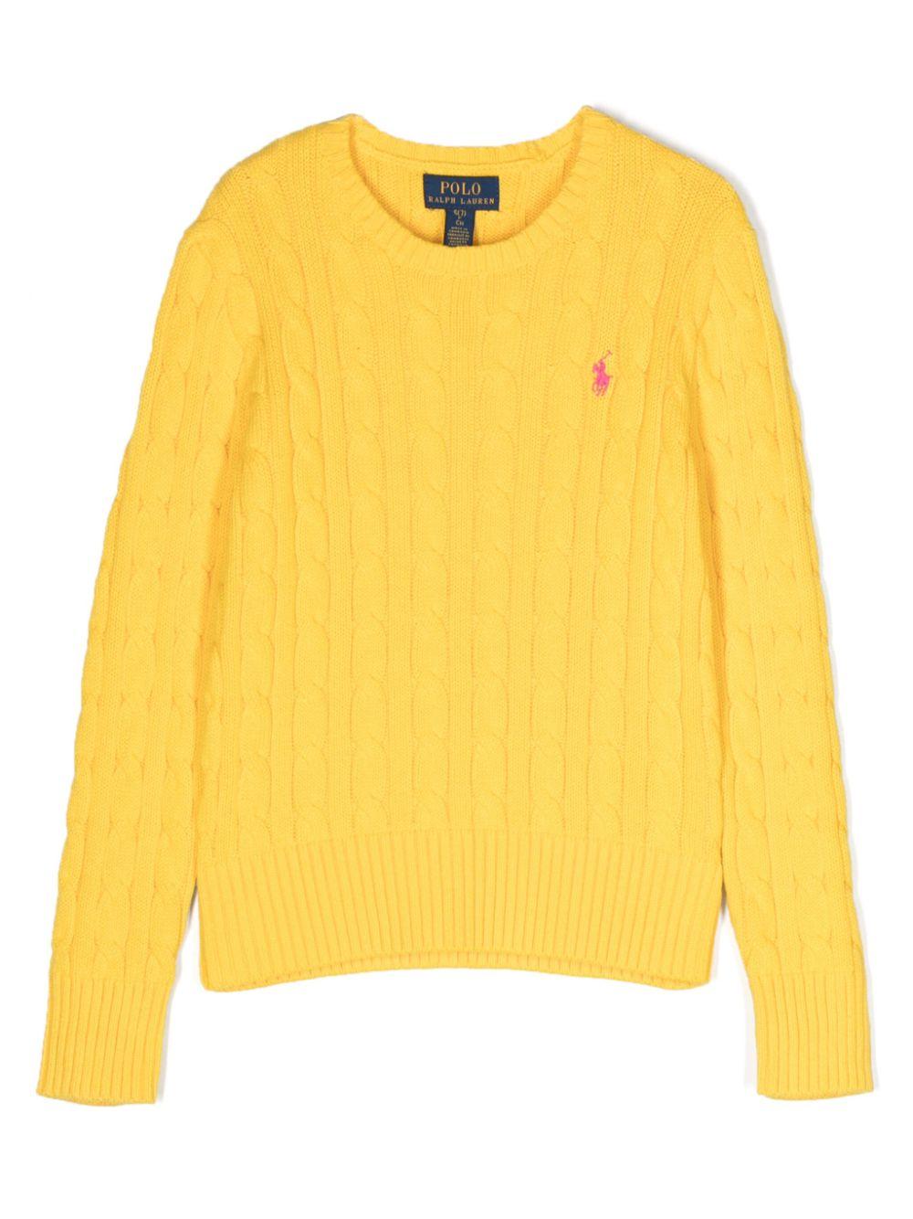 Ralph Lauren Kids Cable-knit Cotton Jumper