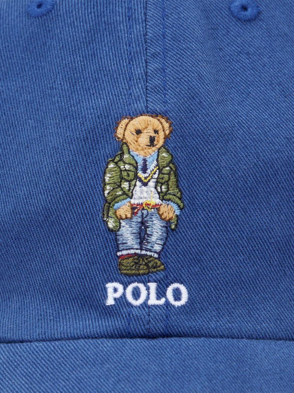 Ralph Lauren Kids Polo Bear Cotton Twill Ball Cap