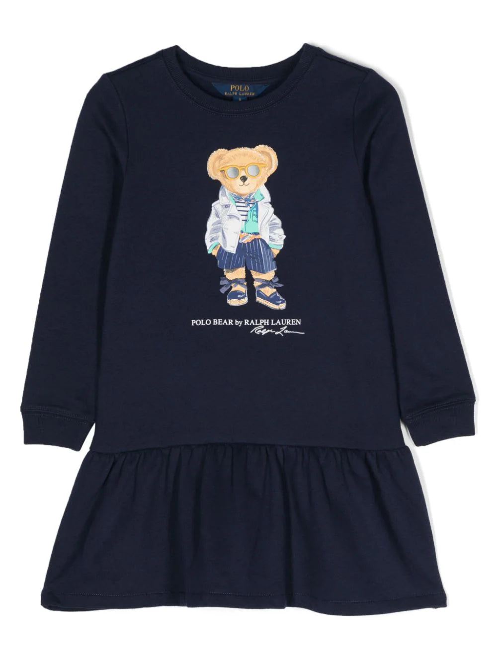 Ralph Lauren Kids Polo Bear Fleece Dress
