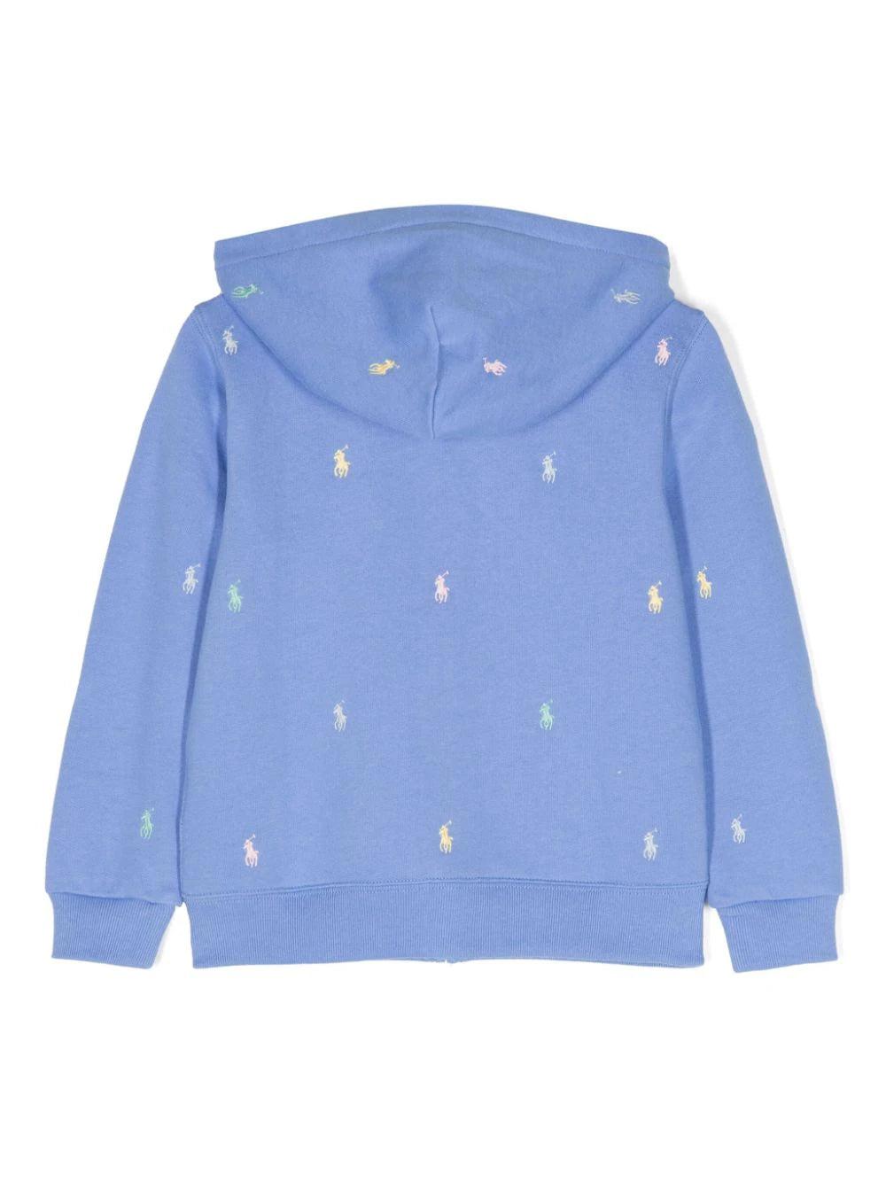 Ralph Lauren Kids Polo Pony Fleece Full-zip Hoodie