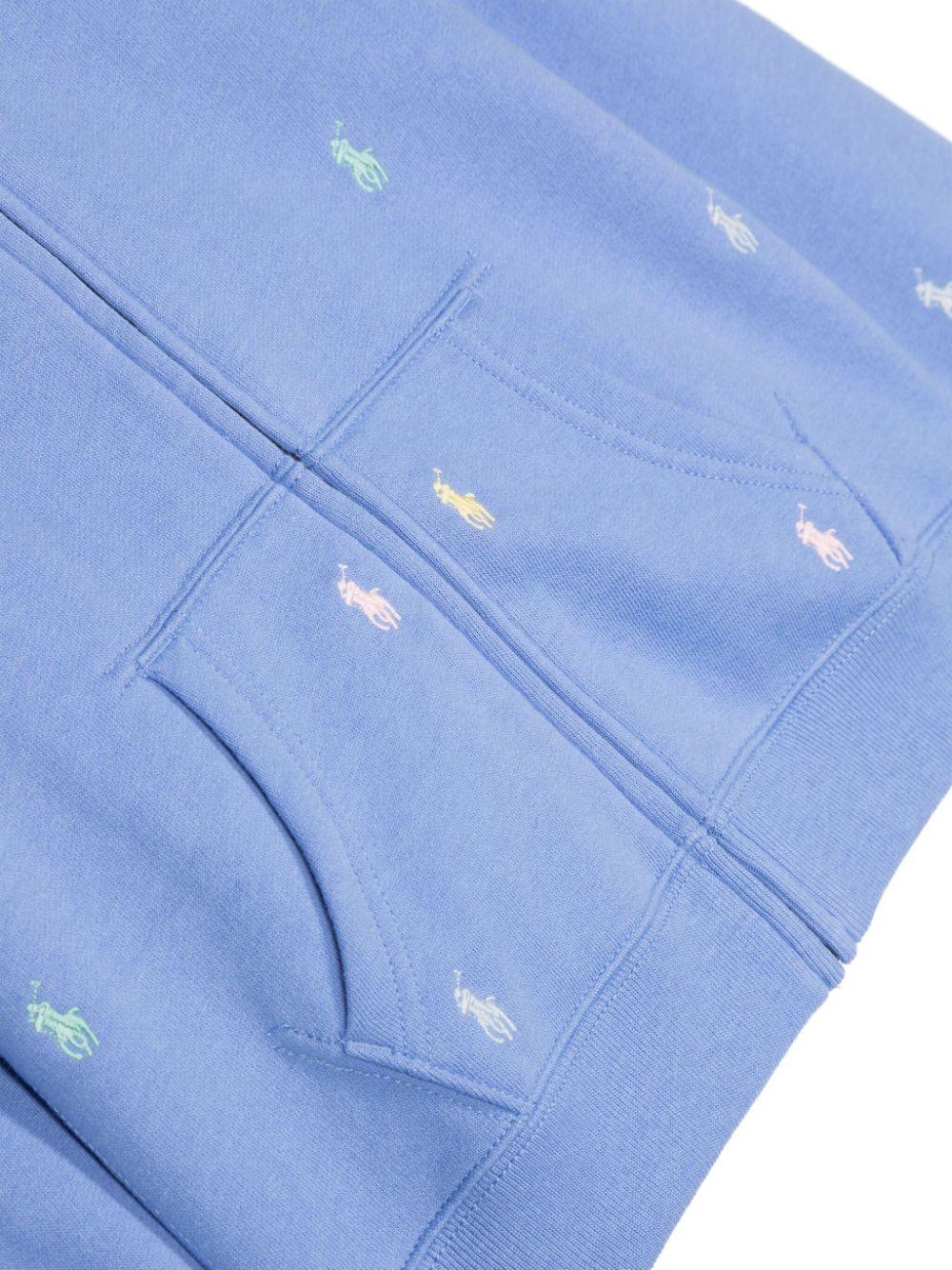 Ralph Lauren Kids Polo Pony Fleece Full-zip Hoodie