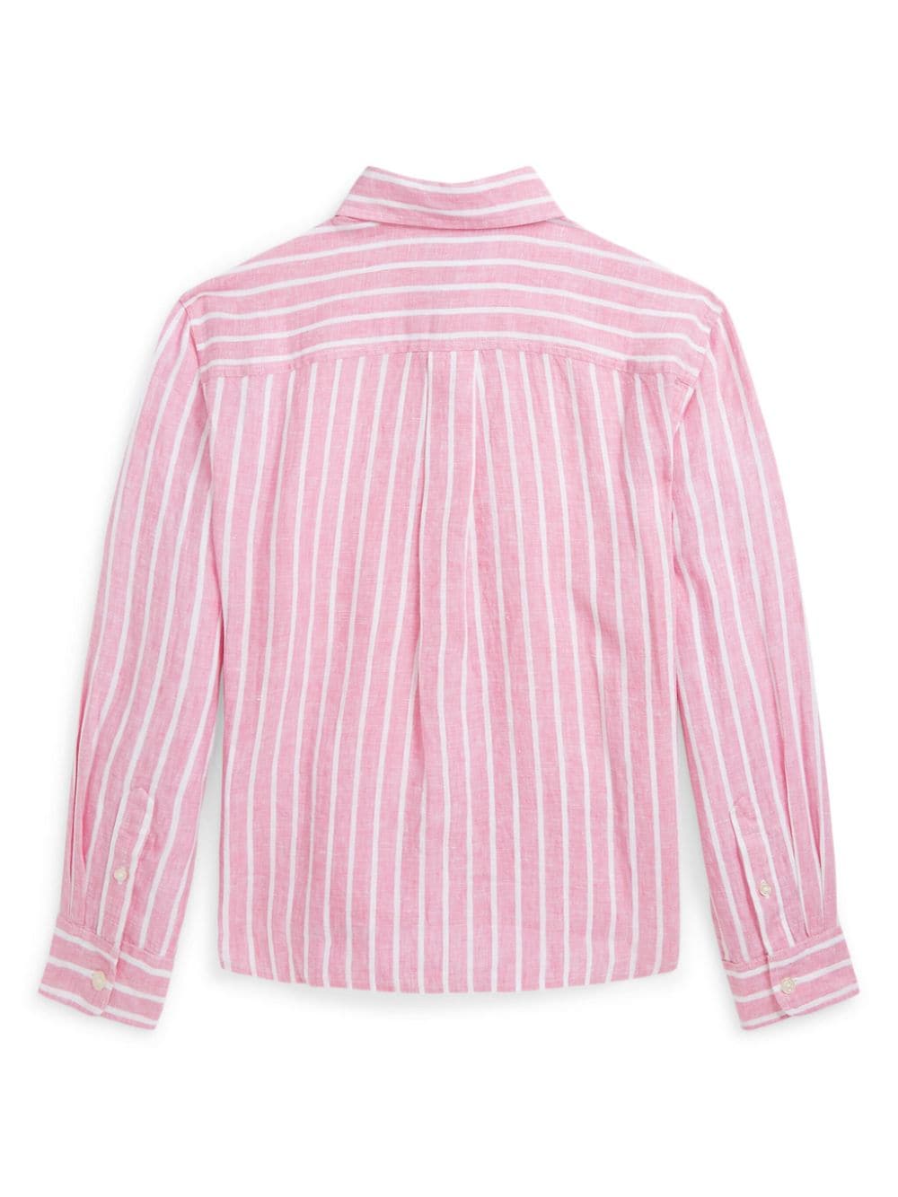 Ralph Lauren Kids Striped Linen Boxy Shirt