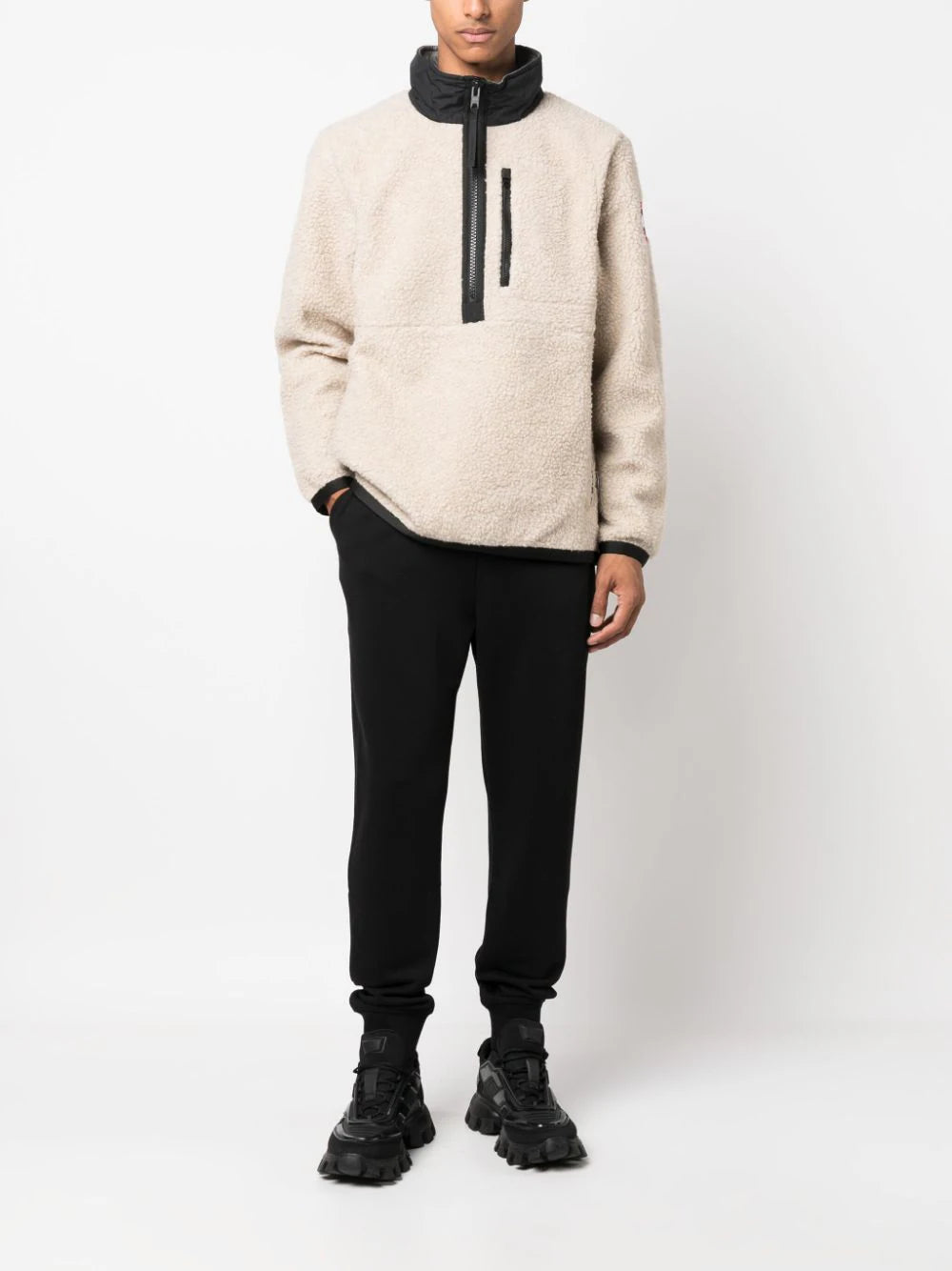 CANADA GOOSE Renfrew Pullover Humanature Kind High Pile Fleece