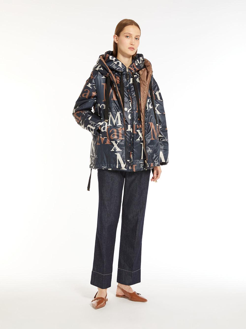 Max Mara Reversible Parka In Water-repellent Canvas