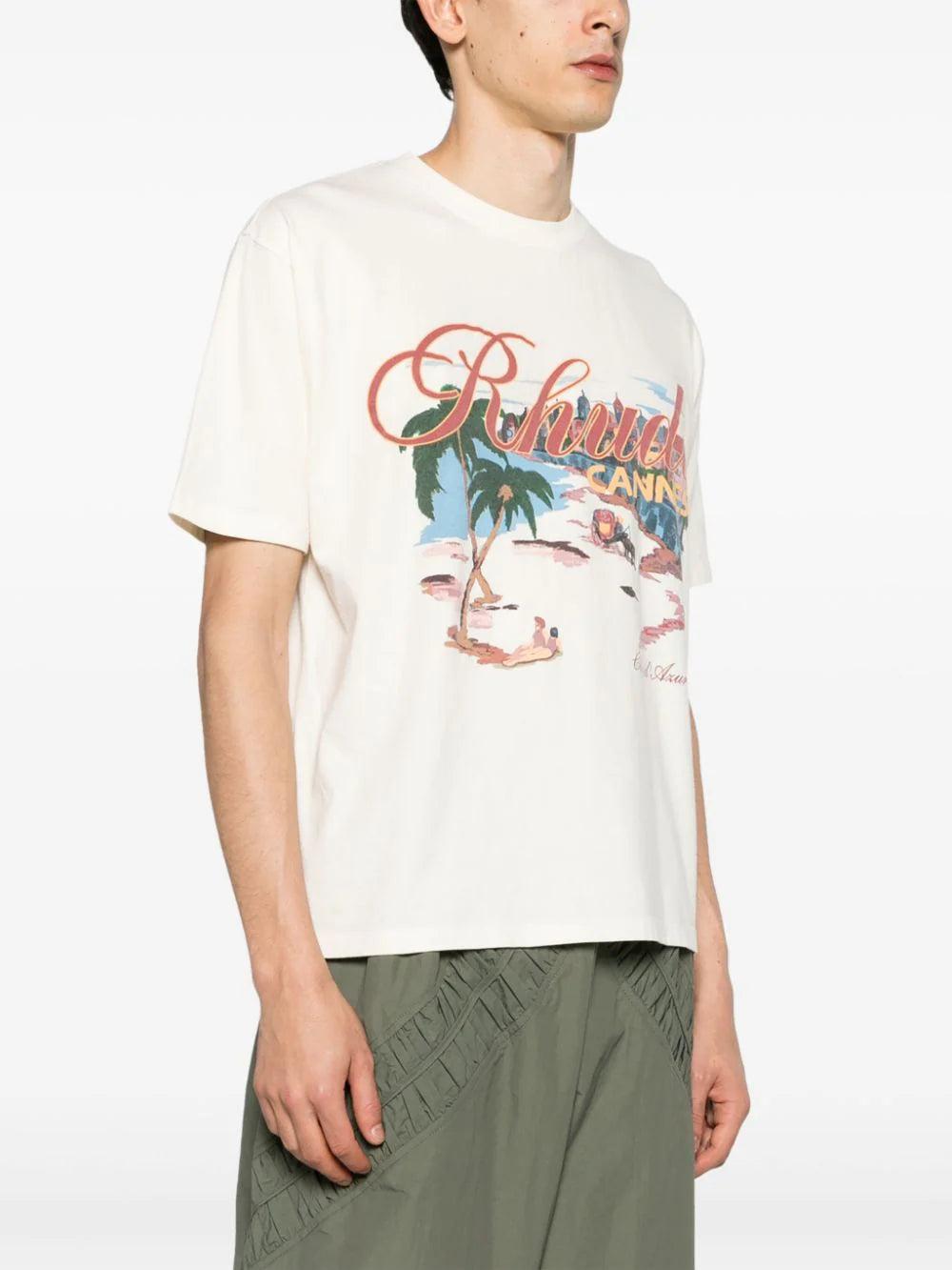 Rhude Cannes Beach T-shirt