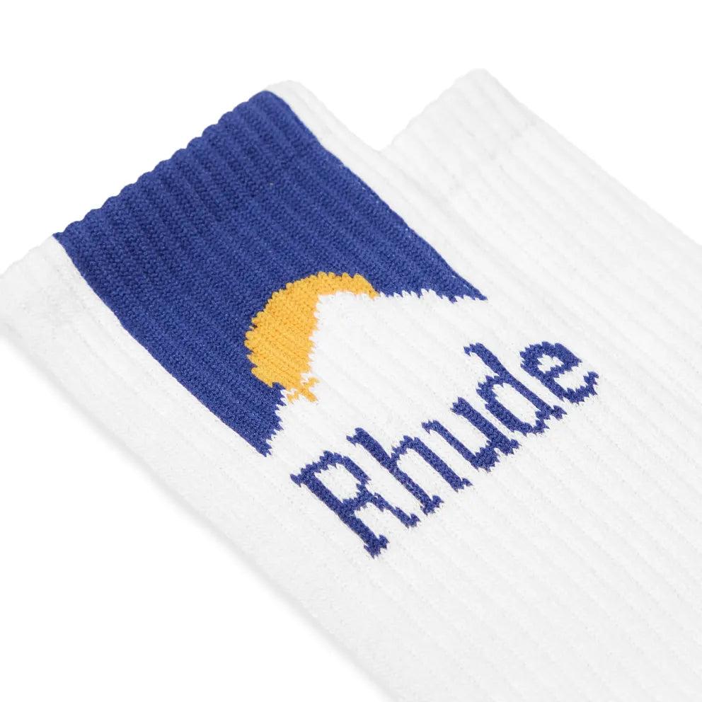 Rhude Mountain Logo Sock