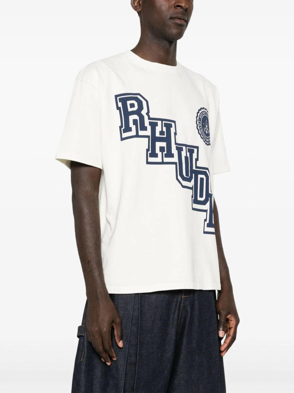 Rhude Rhude Collegiate Crest T-shirt