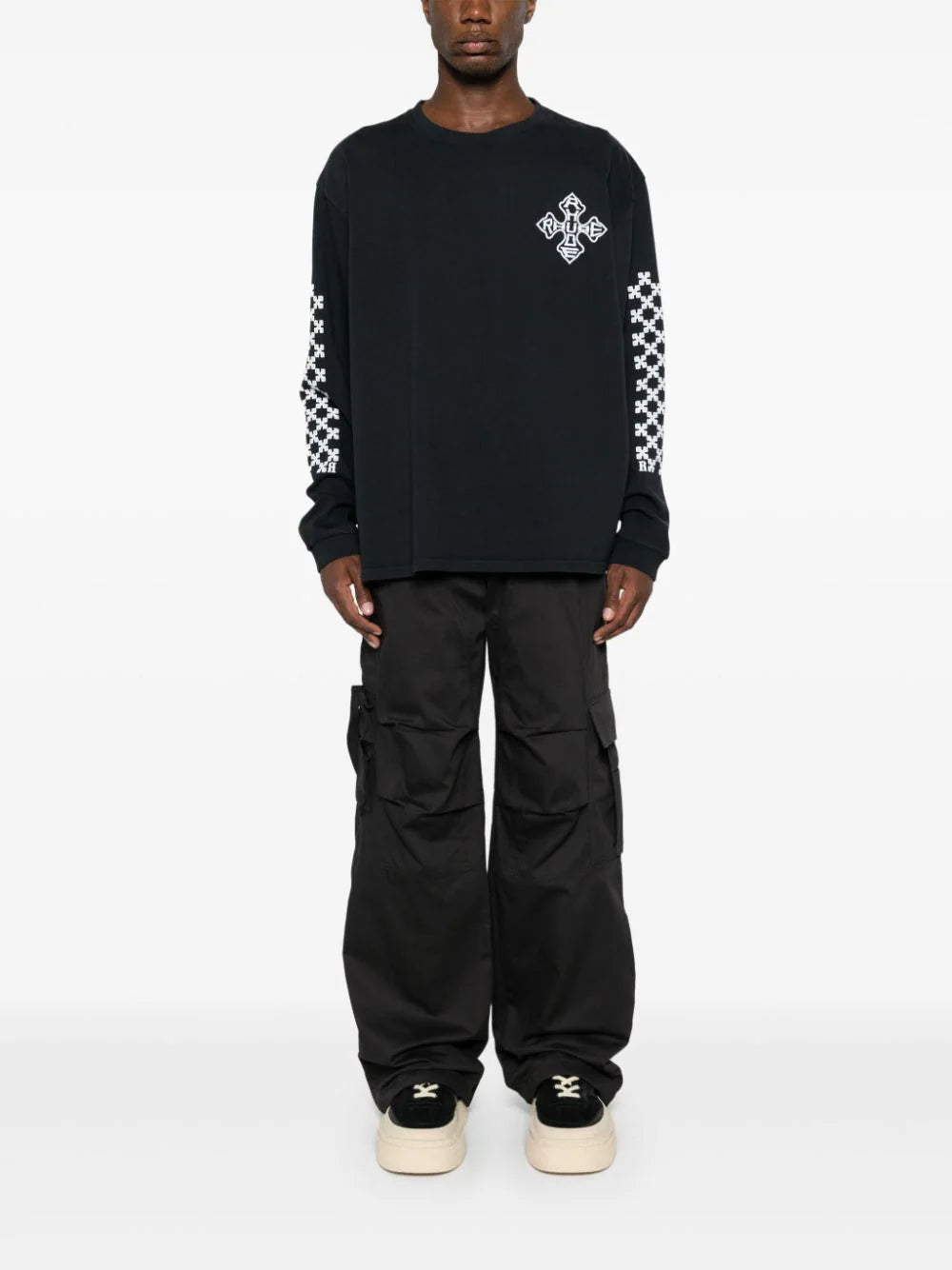 Rhude Rhude Cross Ls T-shirt