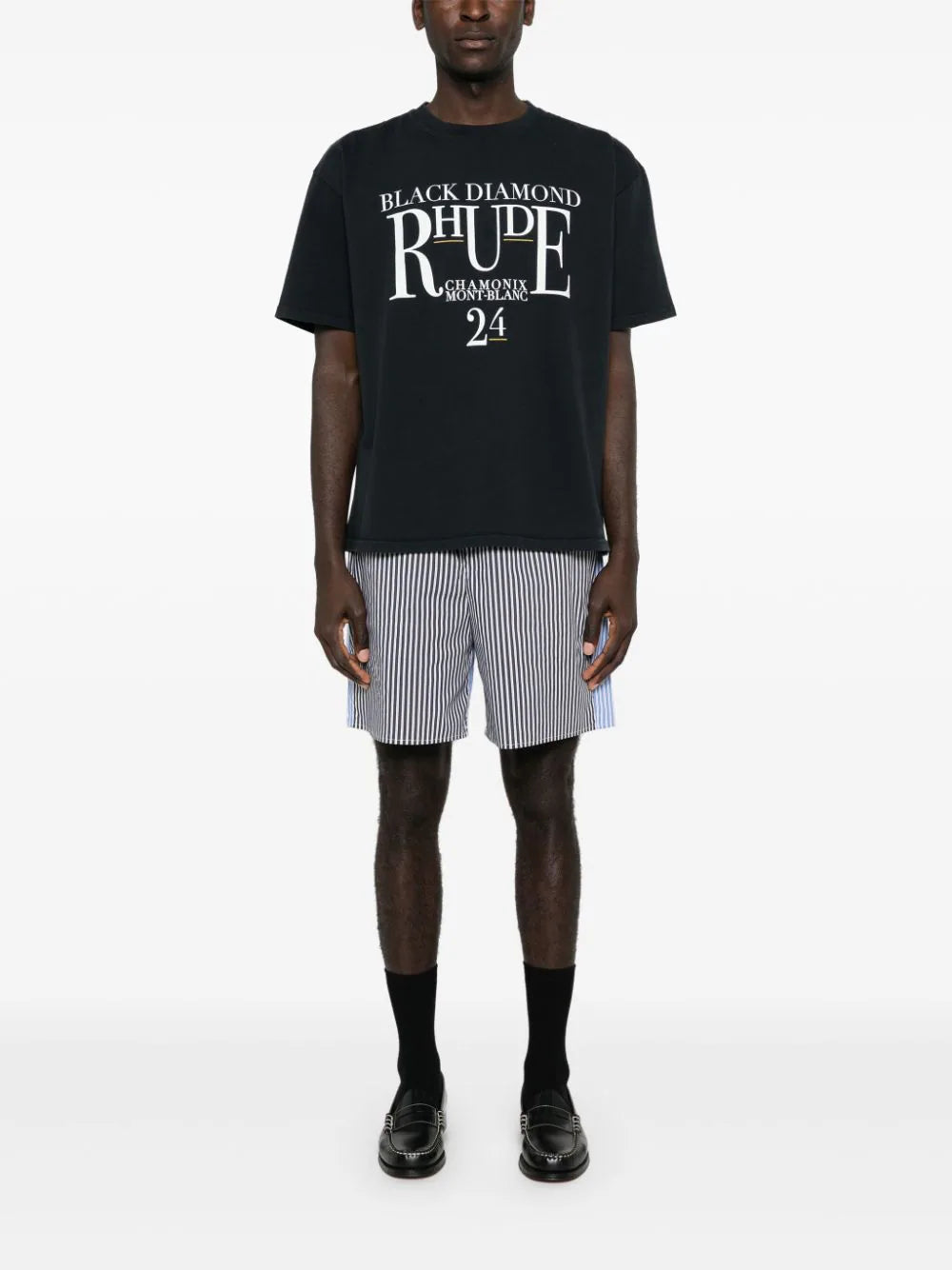 Rhude T-shirt Black Diamond