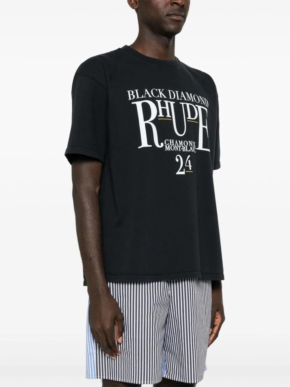 Rhude T-shirt Black Diamond