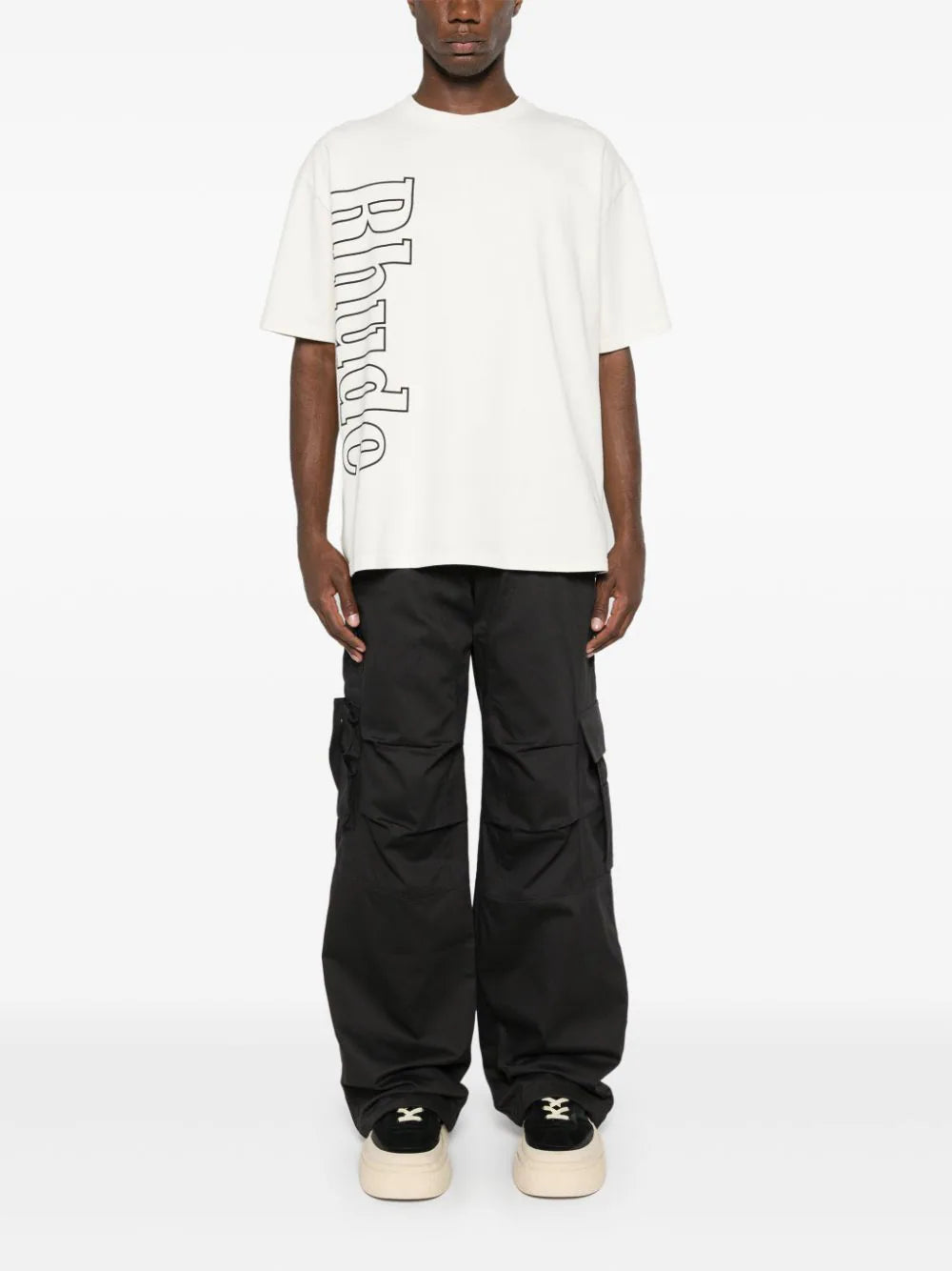 Rhude T-shirt With Side Rhude Logo