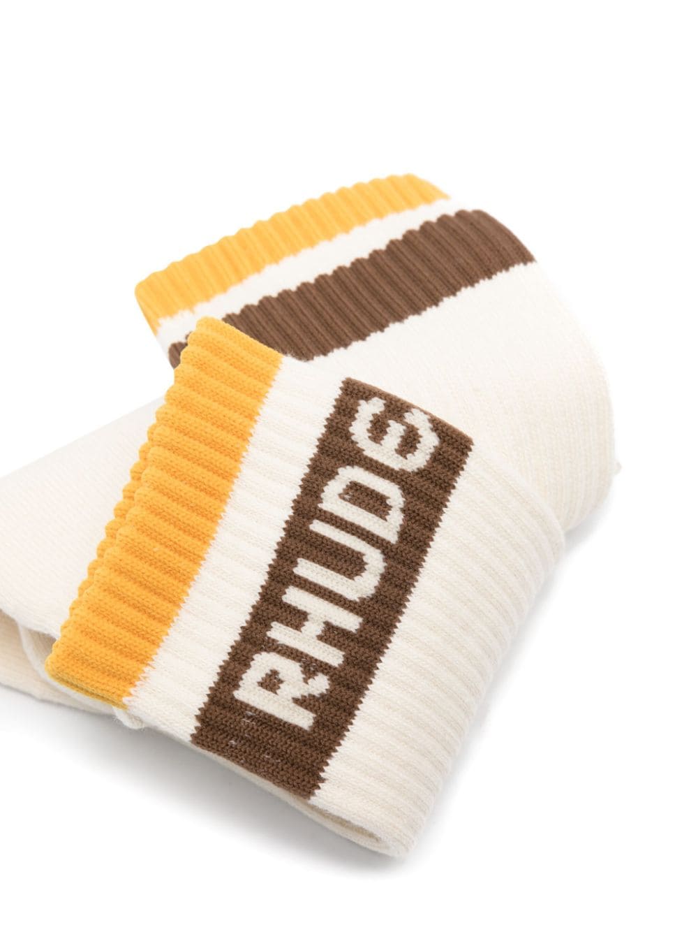 Rhude Two Stripe Logo Sock