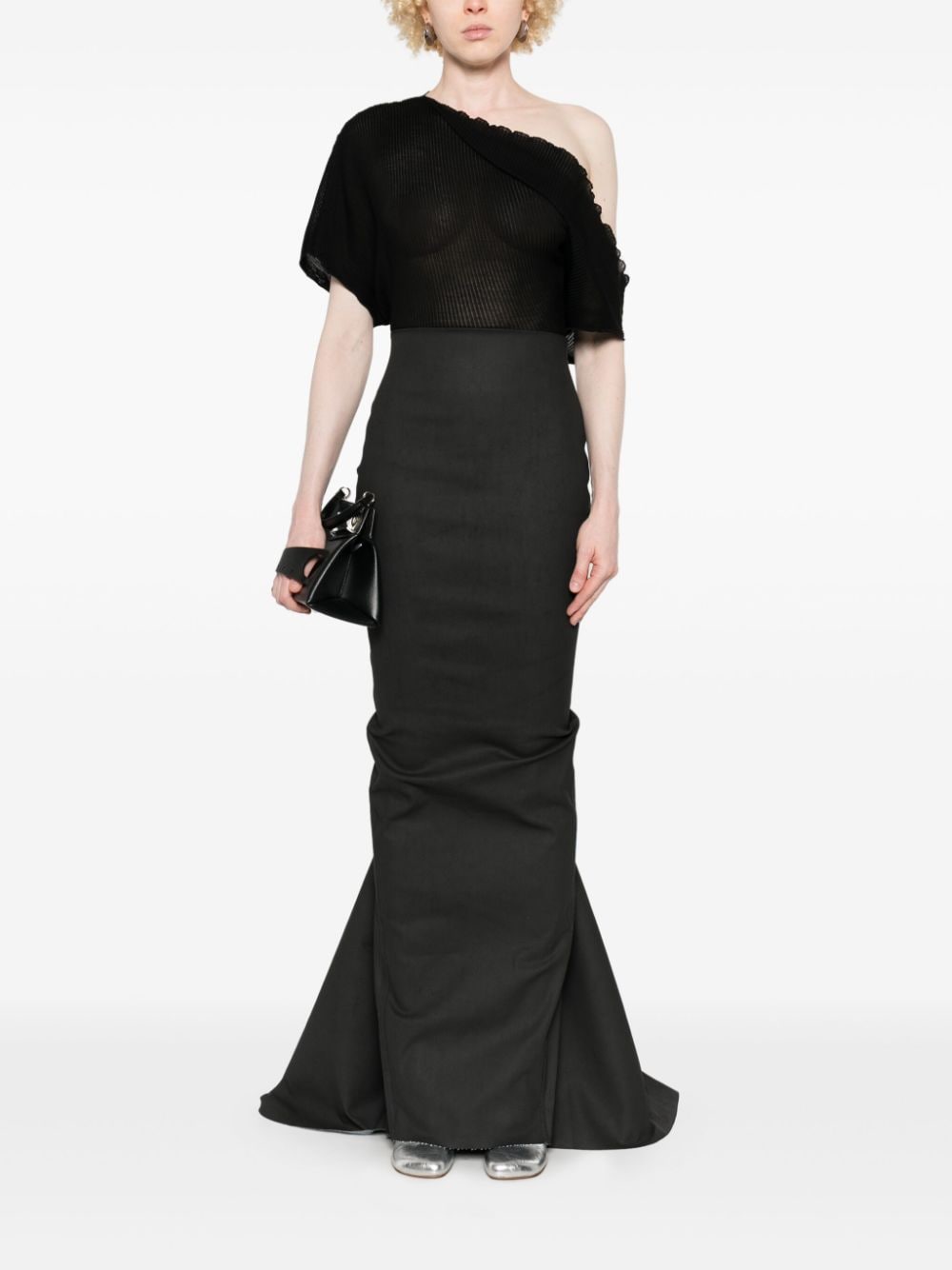 RICK OWENS Al Pillar Maxi Skirt