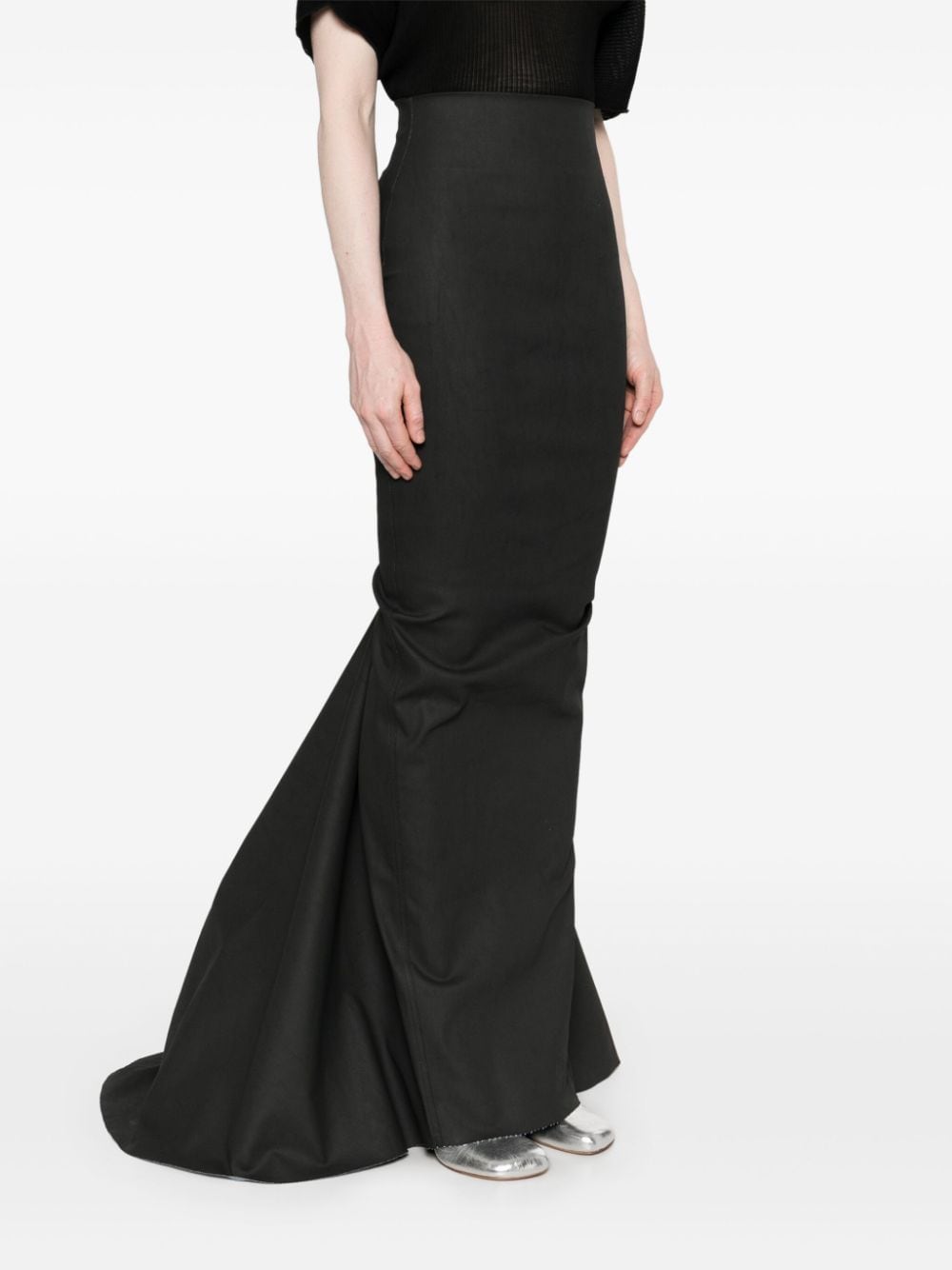 RICK OWENS Al Pillar Maxi Skirt