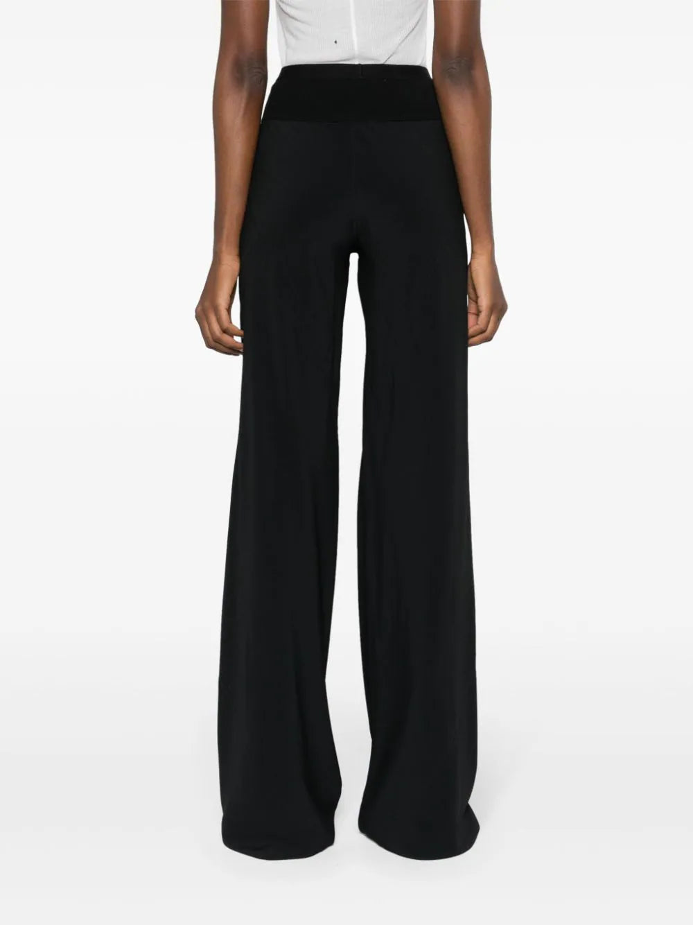 RICK OWENS Bias In Black Cocoon Crepe