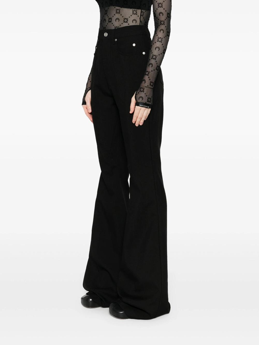 RICK OWENS Bolan Bootcut In Grain De Poudre