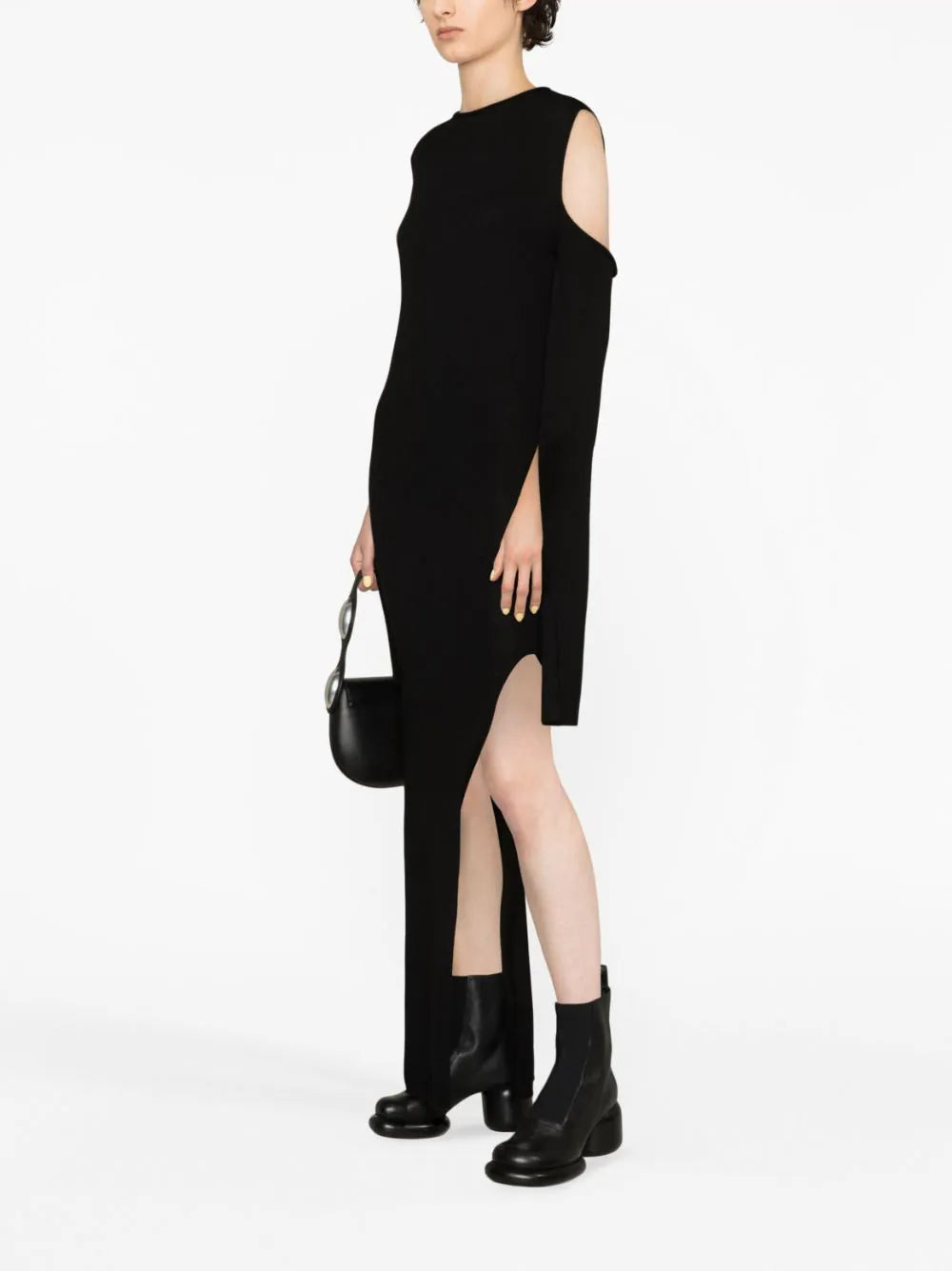 RICK OWENS Cape Sleeve Dress