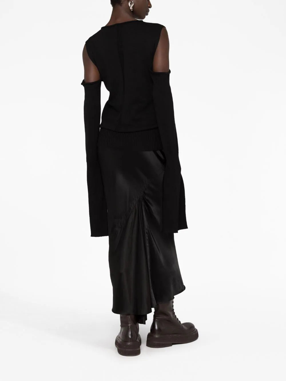 RICK OWENS Cape Sleeve Knit