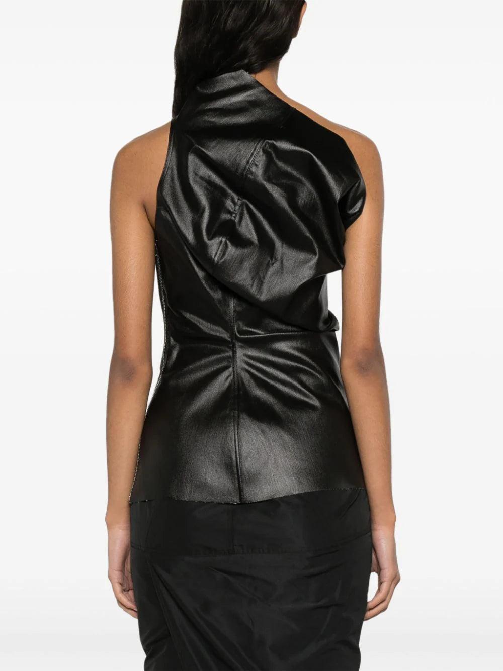 RICK OWENS Denim Athena Tank