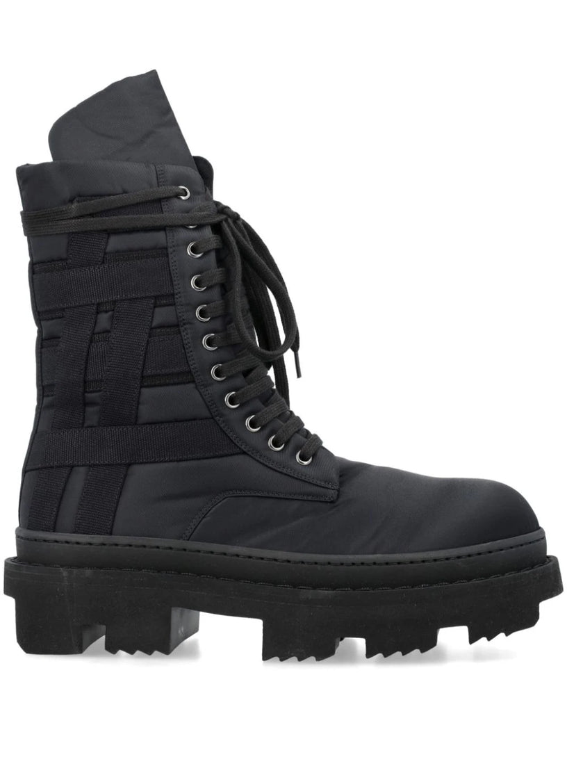 Rick Owens DRKSHDW Army megatooth boots