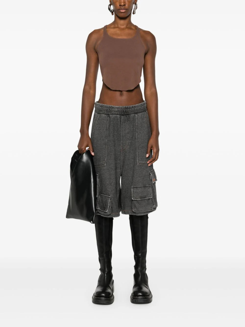 Rick Owens DRKSHDW Basic Tank Cropped