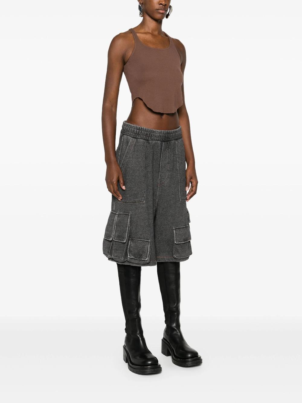 Rick Owens DRKSHDW Basic Tank Cropped