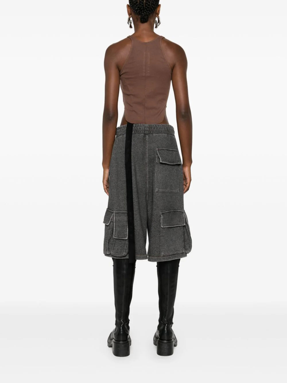 Rick Owens DRKSHDW Basic Tank Cropped