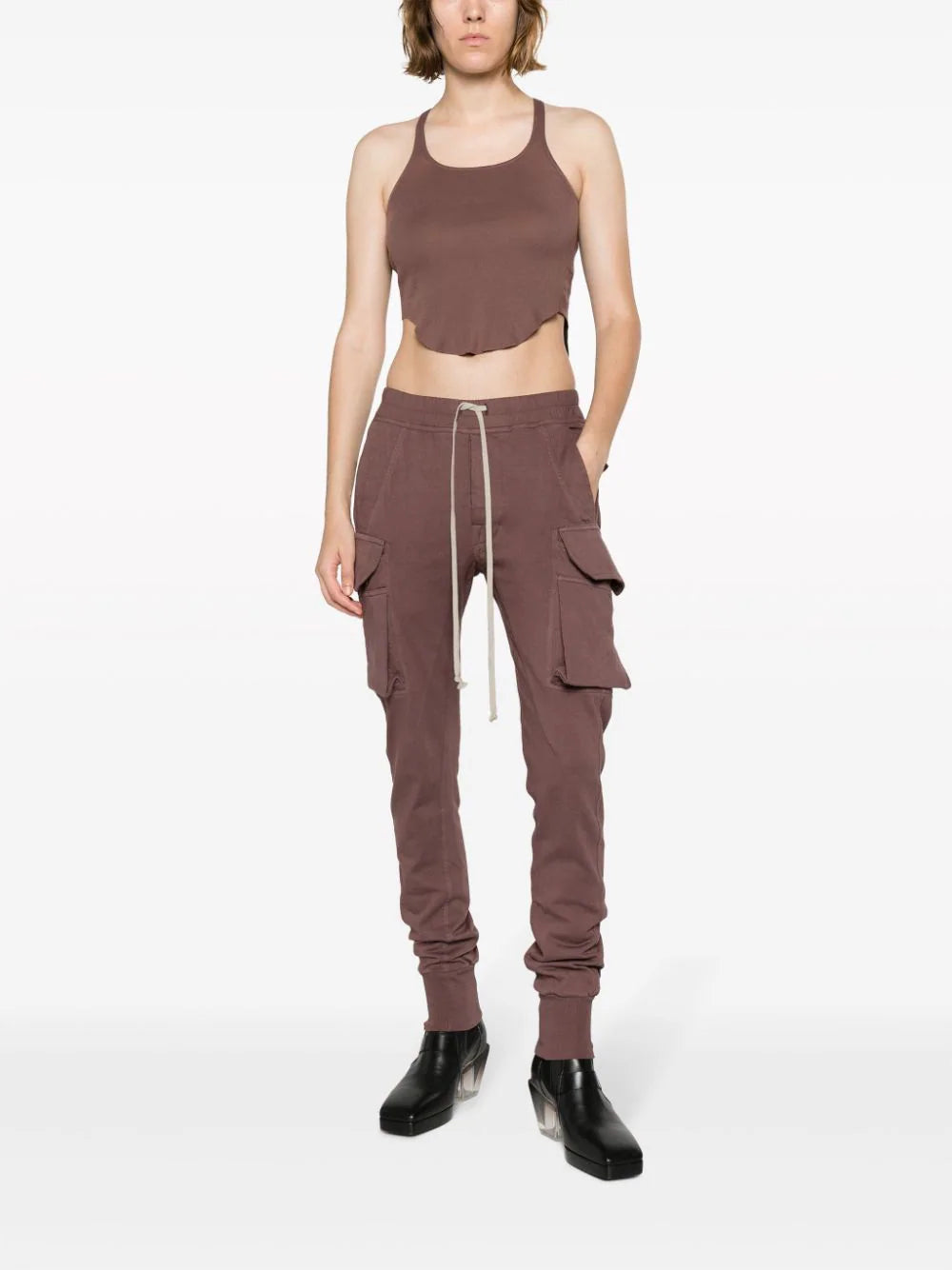Rick Owens DRKSHDW Basic Tank Cropped