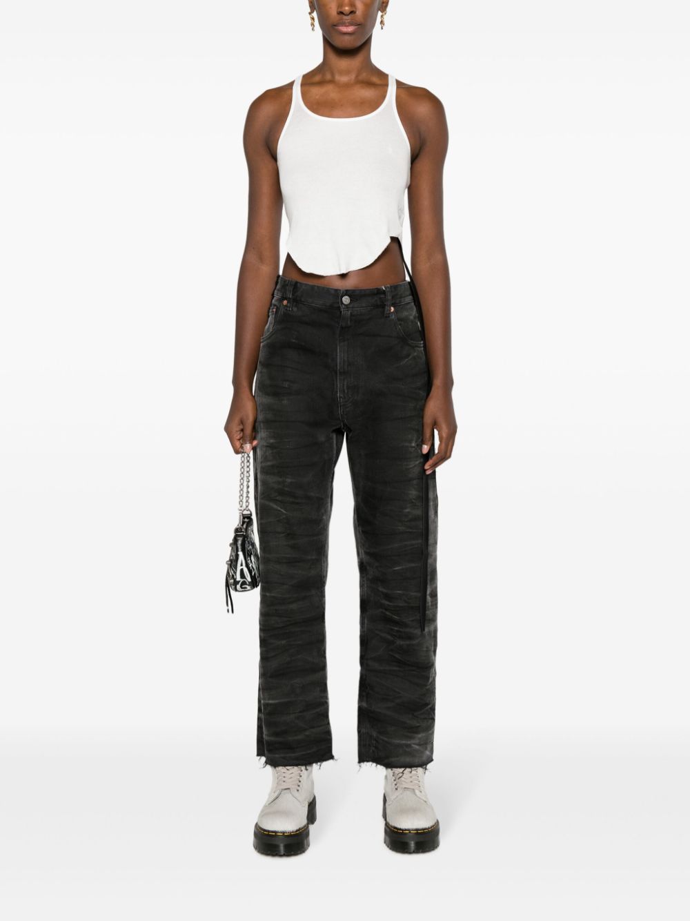 Rick Owens DRKSHDW Basic Tank Cropped