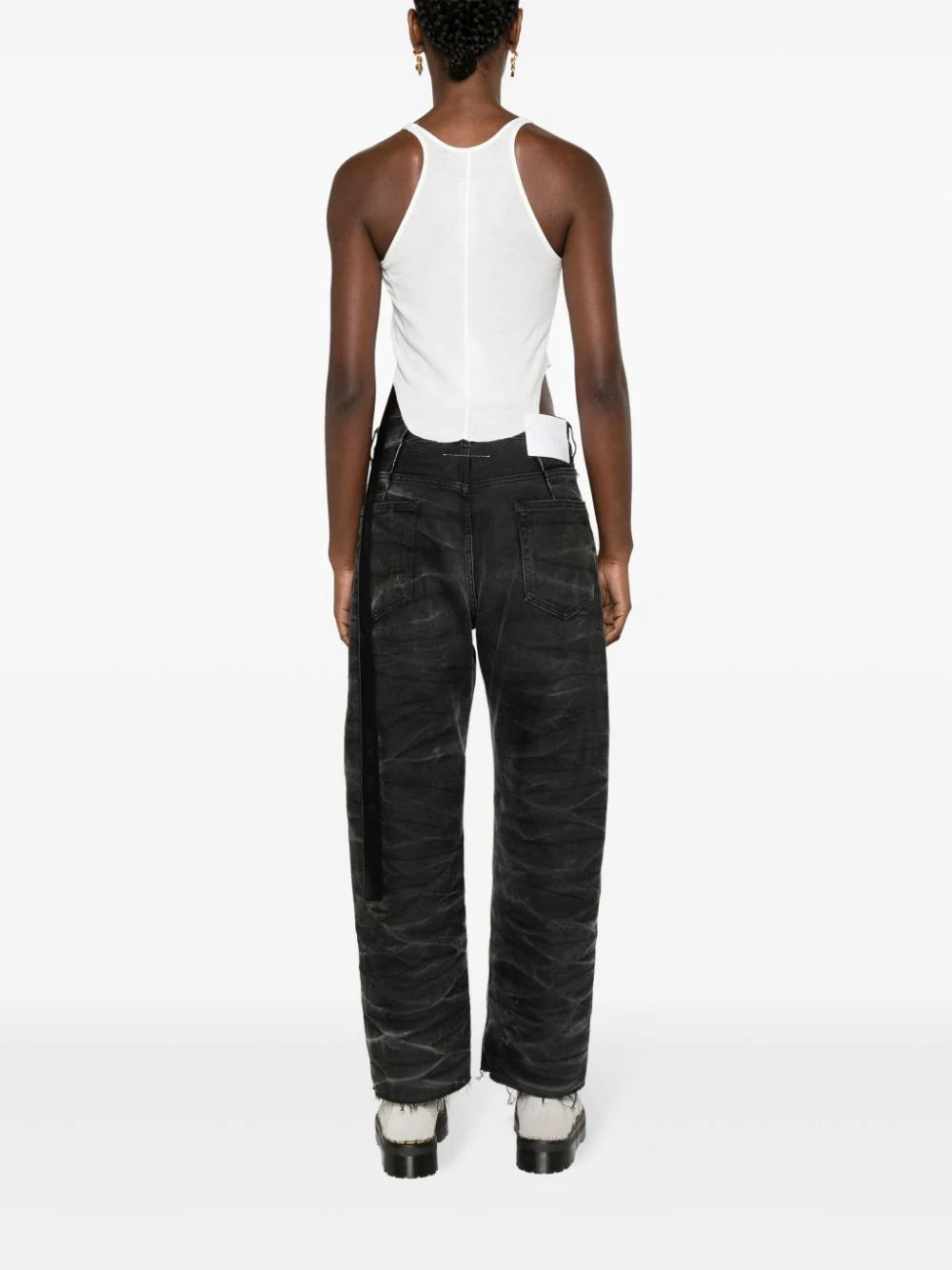 Rick Owens DRKSHDW Basic Tank Cropped