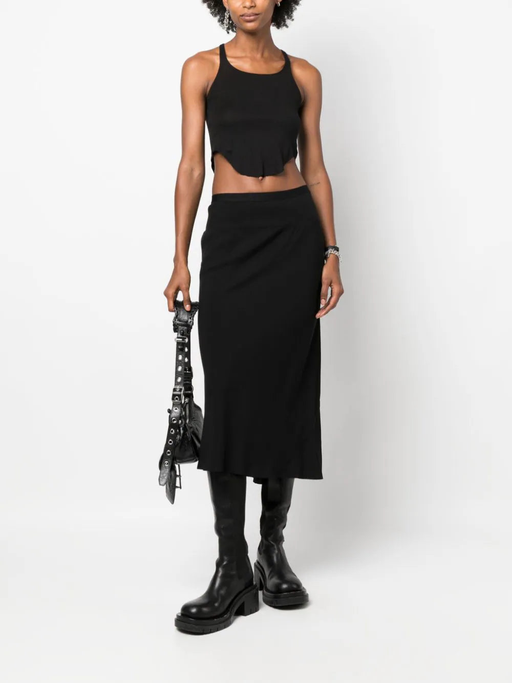 Rick Owens DRKSHDW Basic Tank Cropped