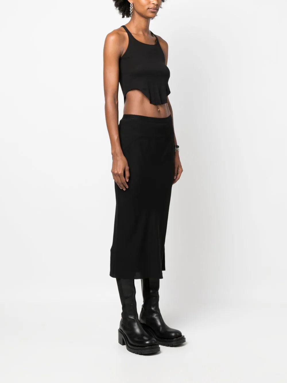 Rick Owens DRKSHDW Basic Tank Cropped