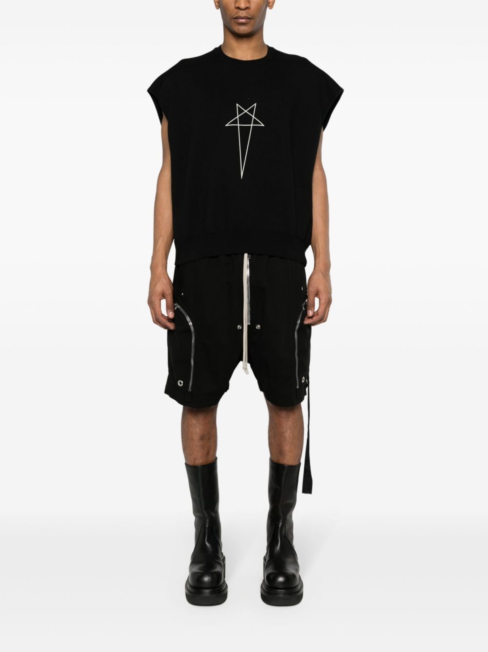 Rick Owens DRKSHDW Bauhaus Shorts