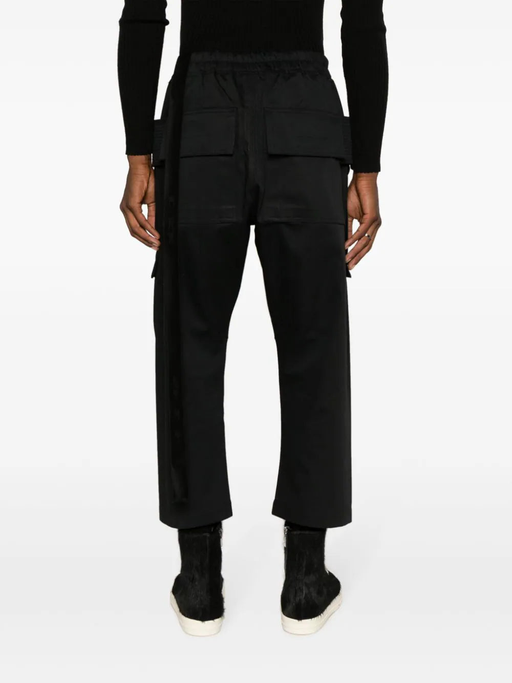 Rick Owens DRKSHDW Creatch Cargo Cropped Pants