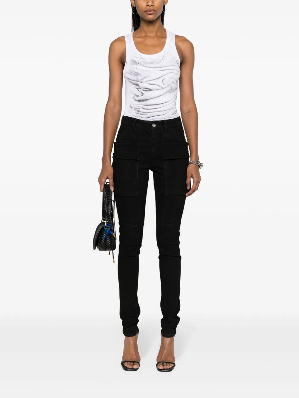 Rick Owens DRKSHDW Creatch Denim Pants