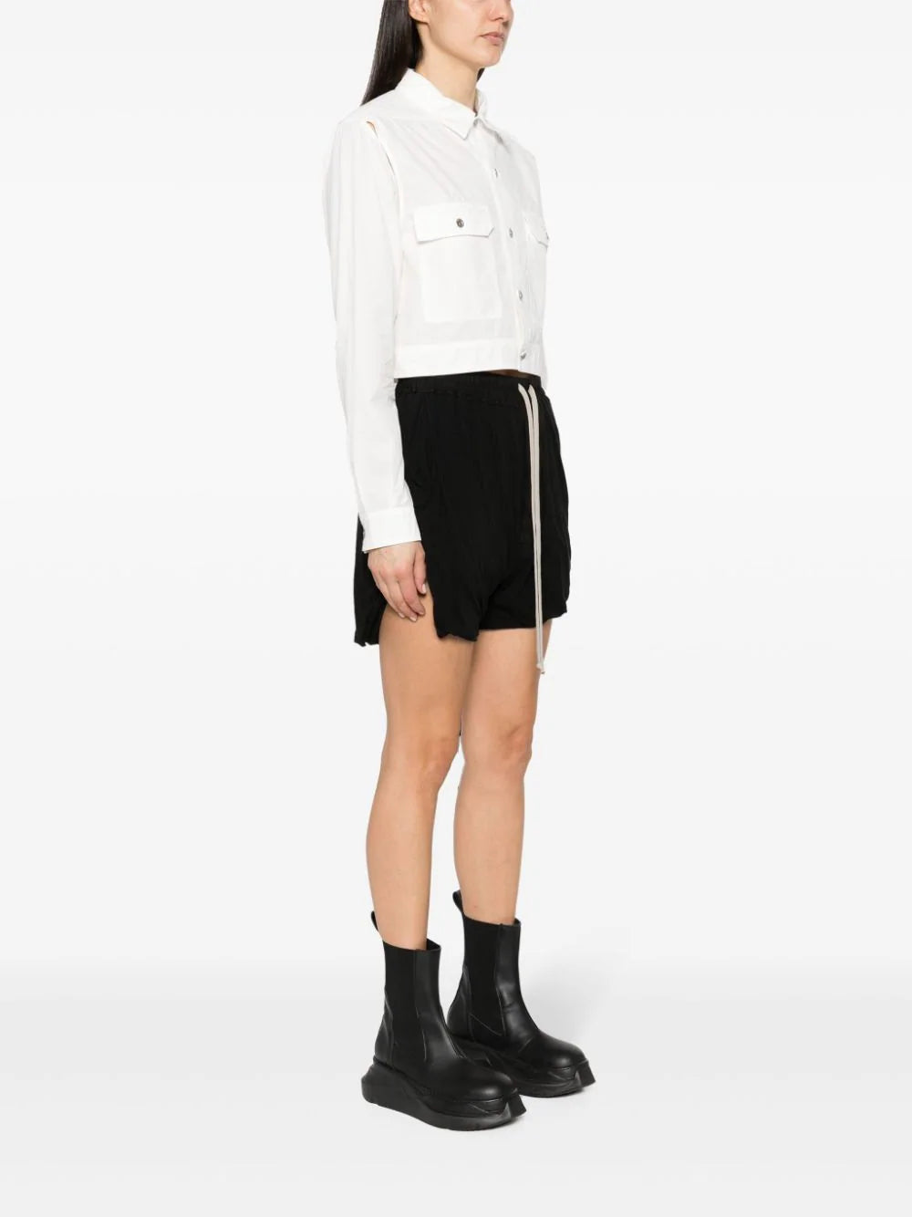 Rick Owens DRKSHDW Cropped Outershirt