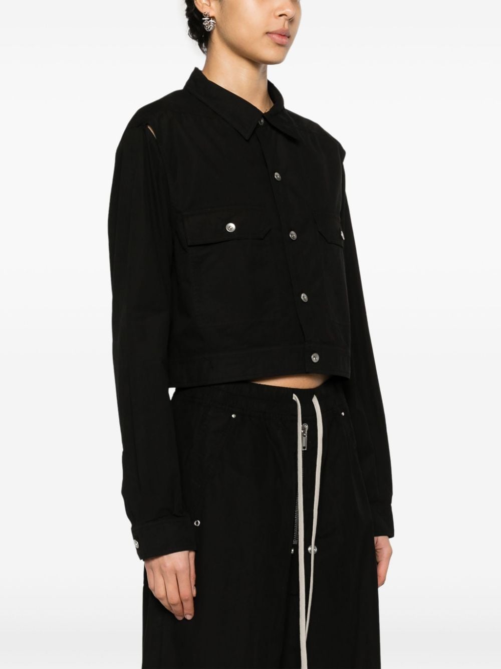 Rick Owens DRKSHDW Cropped Outershirt