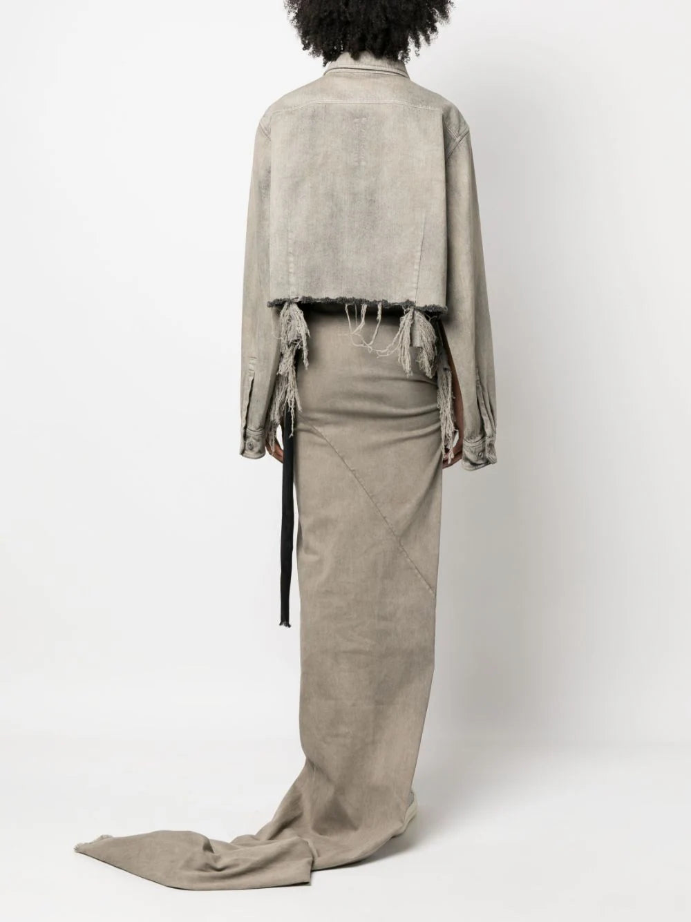 Rick Owens DRKSHDW Cropped Shirt Jacket